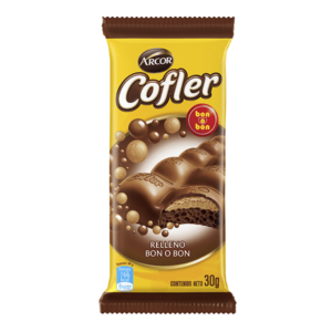 Chocolate Cofler Aireado Relleno Bon o Bon