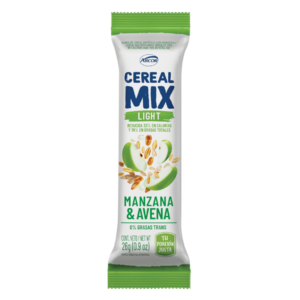 Barra de cereal Cereal Mix Manzana Light 23gr pack x4 unidades.